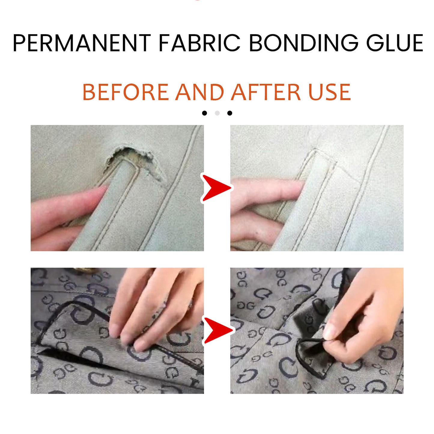 Jakehoe clothing transparent waterproof adhesive, temperature-resistant and water-resistant denim clothing fabric adhesive glue