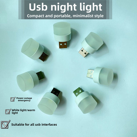 Creative portable usb mini smart light, night light, student eye protection light LED ambient light USB light