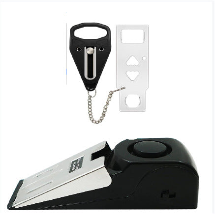 Hotel door block anti-theft alarm, door seam alarm, door plug alarm, home door stop alarm