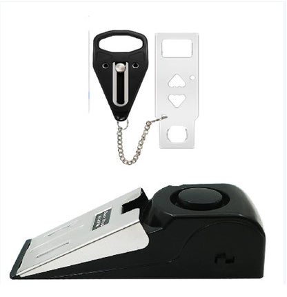 Hotel door block anti-theft alarm, door seam alarm, door plug alarm, home door stop alarm