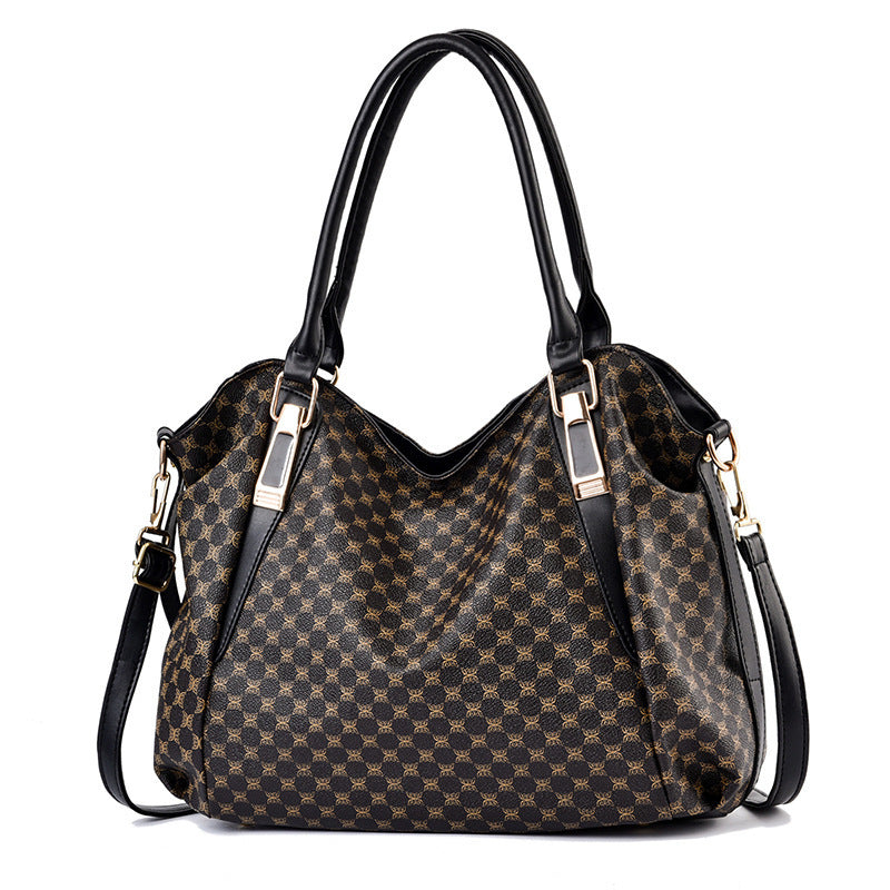 Middle-aged ladieswear bag 2026springnew arrivaltrendyfashionsatchel large capacity shoulder crossbody women's bag dropshipping