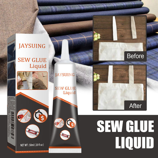 Jaysuing needle and thread sewing glue, fabric glue, clothes sofa cushion glue, fabric sewing glue