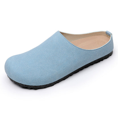 Women's shoesversatilesummernew arrival birkenstock shoescut out fishbone slippersoutwearclassy half slippers breathable sandals