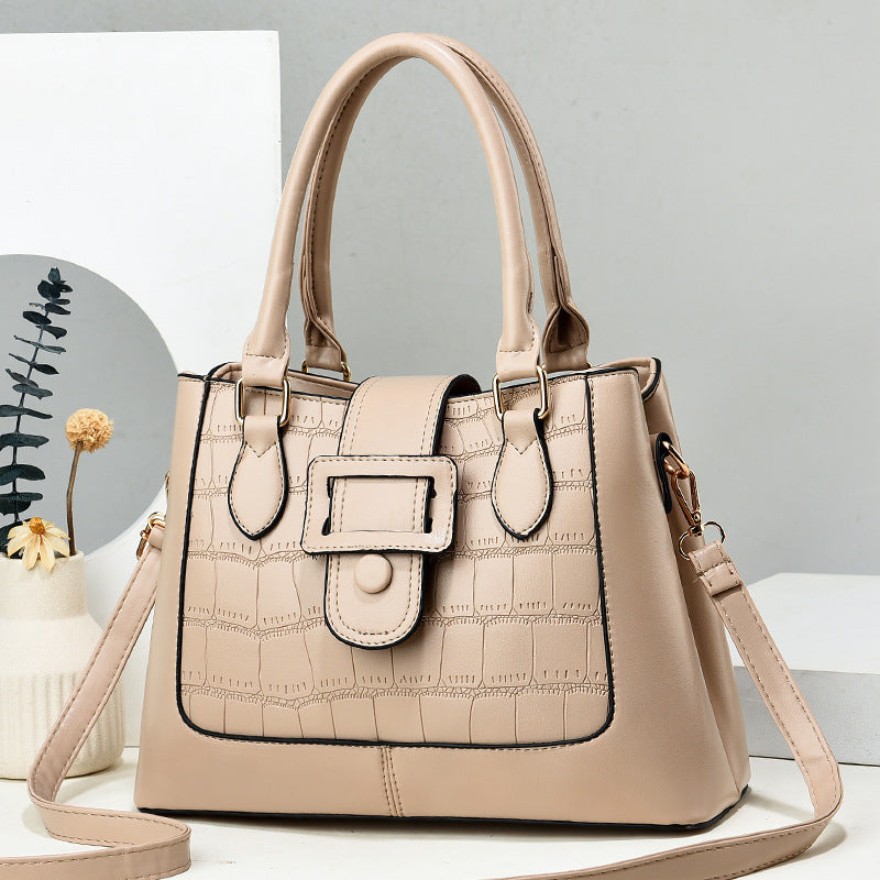 Women's handbag 2026 new fashion korean style personalized trendy retro minimalist elegant shoulder bag crossbody bag mom bag