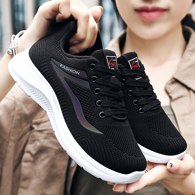 Women's shoes 2026 spring new arrivals: hot-selling plus size cross-border shoes, soft-soled casual sneakers for women