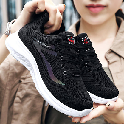 Women's shoes 2026 spring new arrivals: hot-selling plus size cross-border shoes, soft-soled casual sneakers for women