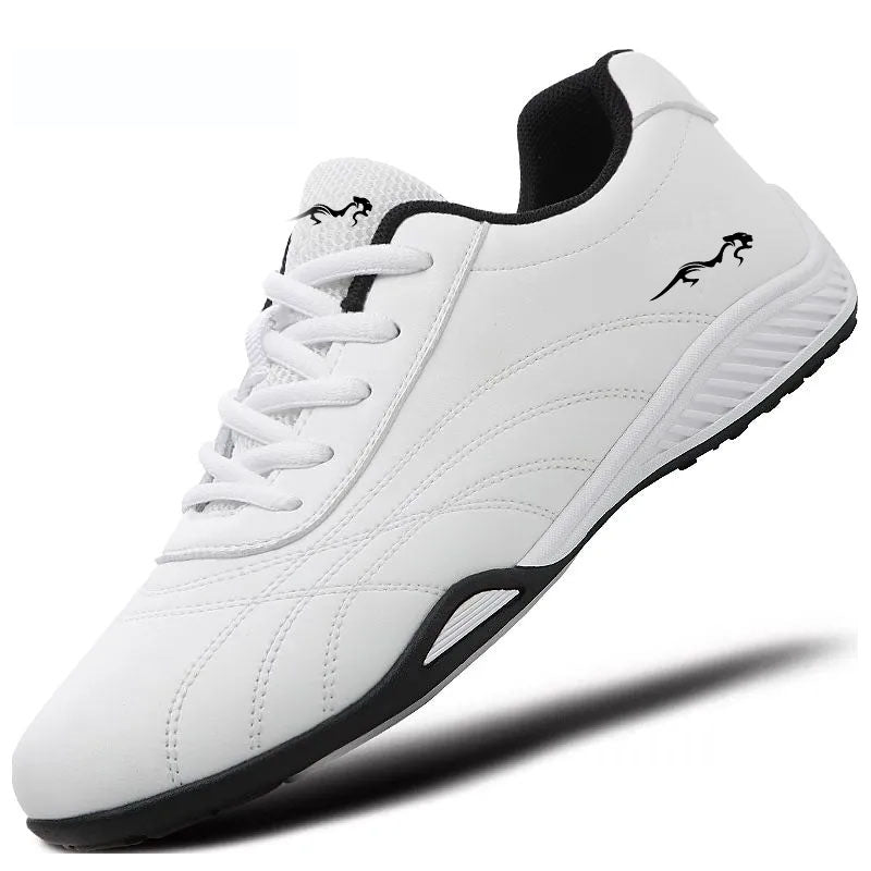 Men's new travel shoes soft sole leather trendy casual shoes fashionable lightweight men's sneakers cross-border wholesale