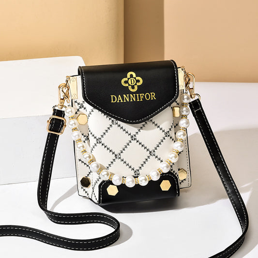2024 winter new trendy fashion coin purse korean style popular shoulder phone bag crossbody square bag - dropshipping available