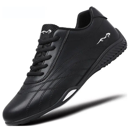 Men's new travel shoes soft sole leather trendy casual shoes fashionable lightweight men's sneakers cross-border wholesale