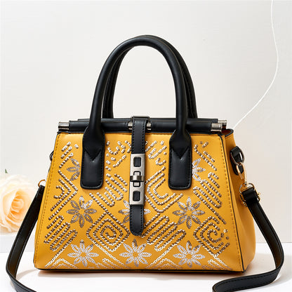 2026 winter new korean style fashionable minimalist popular middle-aged mom bag shoulder bag crossbody bag tote bag - dropshipping available