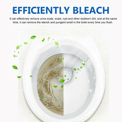 Jaysuing toilet cleaning effervescent tablets, household descaling, deodorizing, odor removal, stain removal, toilet stain removal cleaner