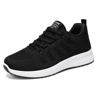 Women's spring new arrivals: plus size athletic shoes, cross-border dropshipping, mesh sneakers, fashionable and versatile flats, soft sole casual shoes