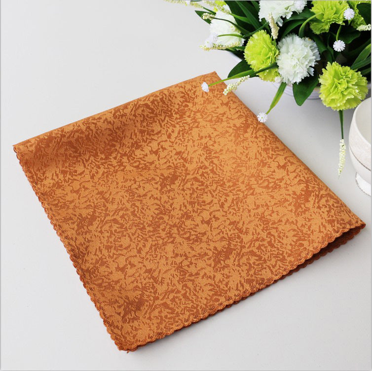 Hot-selling wholesale polyester jacquard napkins for weddings, parties, banquets, hotels, and home use