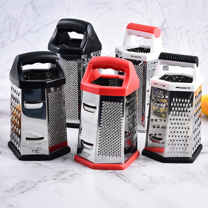 Stainless steel six-sided planer 8inch 9inch kitchen tool grater radish potato slicing grinder melon planer