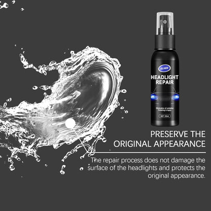 OUHOE Lamp Care Spray Car Headlight Shade Scratch Polishing Repair Refurbishment Care Spray