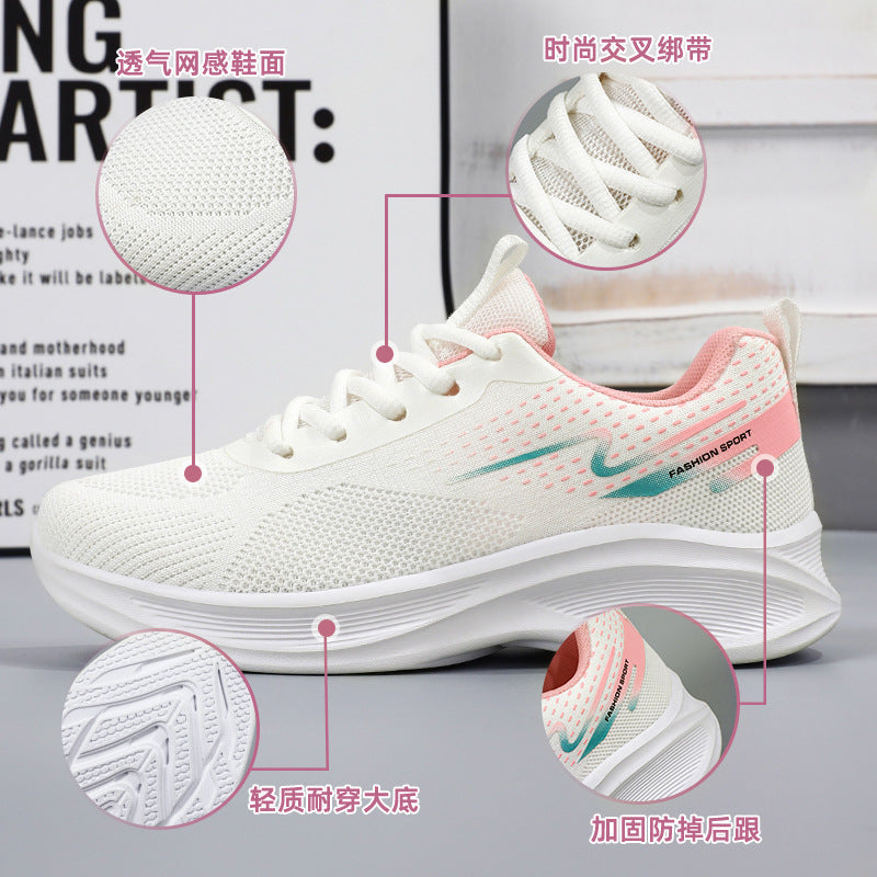 Women's 2026 spring new arrivals: running shoes - factory direct, soft sole, comfortable, breathable, export quality, breathable athletic shoes for women