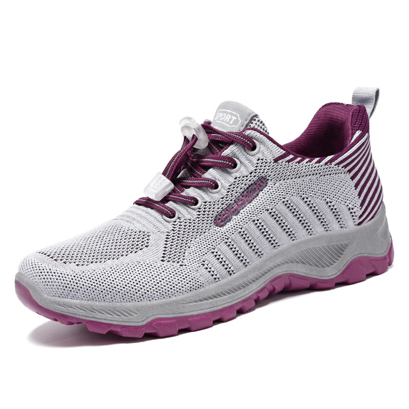 Women's walking shoes 2026 spring new style for couples running shoes ladieswear shoes casual elderly shoes sports style