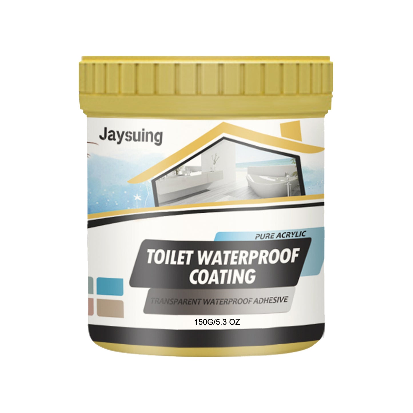 Jaysuing leak repair waterproof glue, house leakage, bathroom exterior wall tile leak-proof household waterproof coating