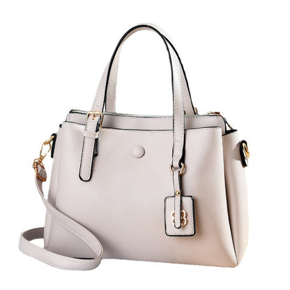 Women's bag 2026 winter new arrival: minimalist solid color, large capacity, premium feel, handbag/crossbody bag - dropshipping available