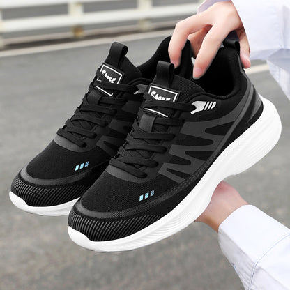 Women's spring sneakers, couple's mesh shoes, eva cold-bonded running shoes, lightweight and comfortable flats - dropshipping available