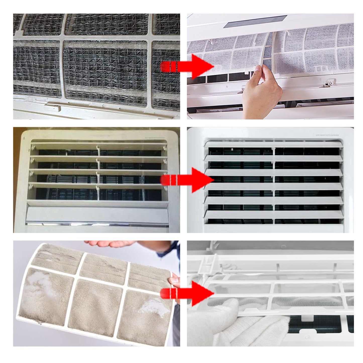 Jue-Fish air conditioner cleaner, household air conditioner on-hook, no dismantling, no washing, odor removal, descaling foam air conditioner cleaning