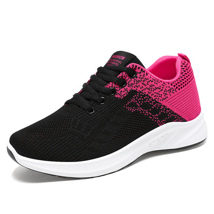 Women's spring collection: breathable athletic sneakers, lightweight & comfortable flats, flyknit slip-ons, versatile & stylish mesh shoes