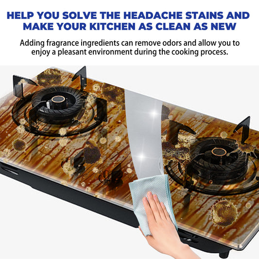 Jaysuing Kitchen cleaning foam cleaner, kitchen utensils rust remover, stove range hood heavy oil cleaner