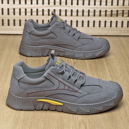 Men's autumn/winter new collection: stylish lace-up work boots, outdoor casual shoes, soft-soled athletic shoes - wholesale