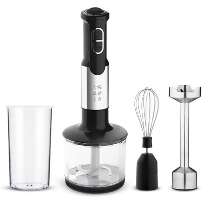 Cross-border blender - home kitchen food processor, juicer, stainless steel blade, multifunctional handheld food stick