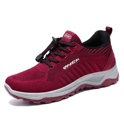 Women's walking shoes 2026 spring new style for couples running shoes ladieswear shoes casual elderly shoes sports style