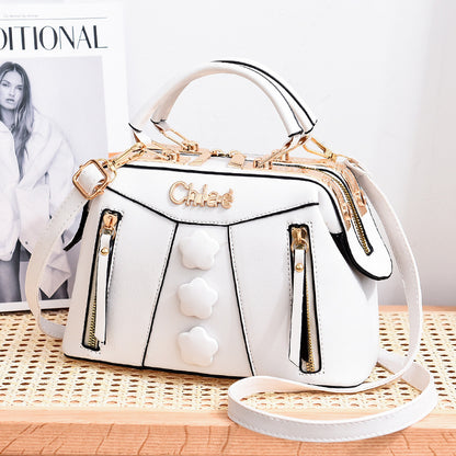 2026 trendy bag new european and american fashion large bag personalized design western style sweet shoulder tote square bag - dropshipping available