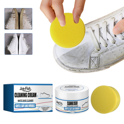 Jue Fish little white shoes cleaning cream, one wipe is white artifact, leave-in sports canvas shoes cleaning to remove stains