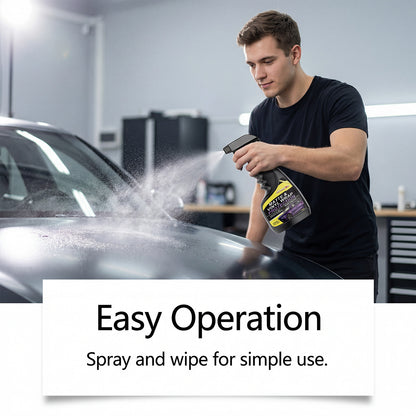 Hikmarion Automotive Coating Spray, Automotive Paint Cleaning Care Renovation Gloss Coating Brightening Care