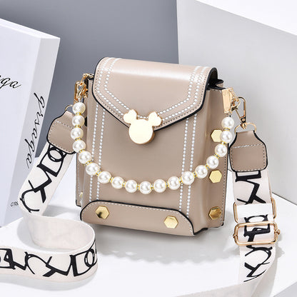 Women's bag 2024 winter new arrival: trendy and stylish double-strap phone bag, shoulder bag, crossbody bag, and handbag - dropshipping available