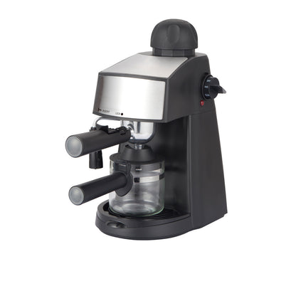 Coffee machine - compact home automatic grinding & brewing espresso machine with steam milk frother
