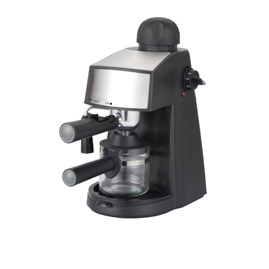 Coffee machine - compact home automatic grinding & brewing espresso machine with steam milk frother