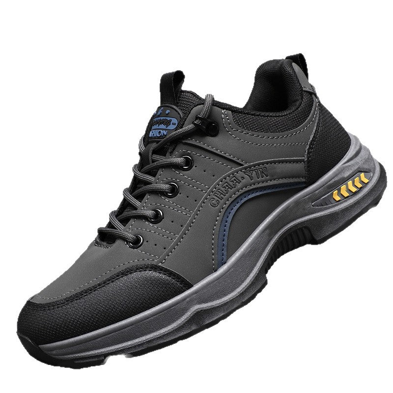 Cross-border men's shoes: new korean style fashionable men's shoes, breathable flyknit yeezy sneakers, soft sole athletic casual trendy shoes - wholesale