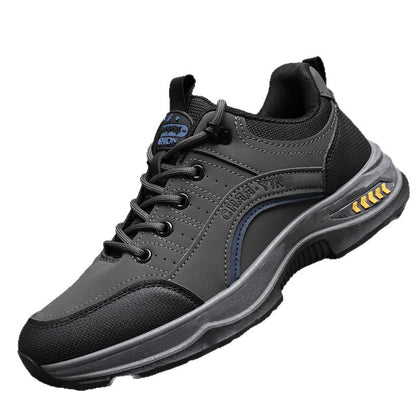 Cross-border men's shoes: new korean style fashionable men's shoes, breathable flyknit yeezy sneakers, soft sole athletic casual trendy shoes - wholesale