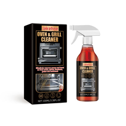 JAKEHOE stove oven foam cleaner, oven grill stain protection fresh seasoning special fat cleaner
