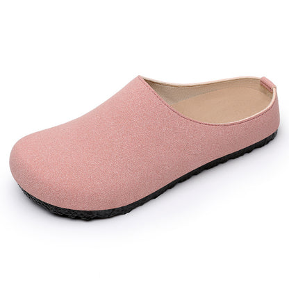 Women's shoesversatilesummernew arrival birkenstock shoescut out fishbone slippersoutwearclassy half slippers breathable sandals