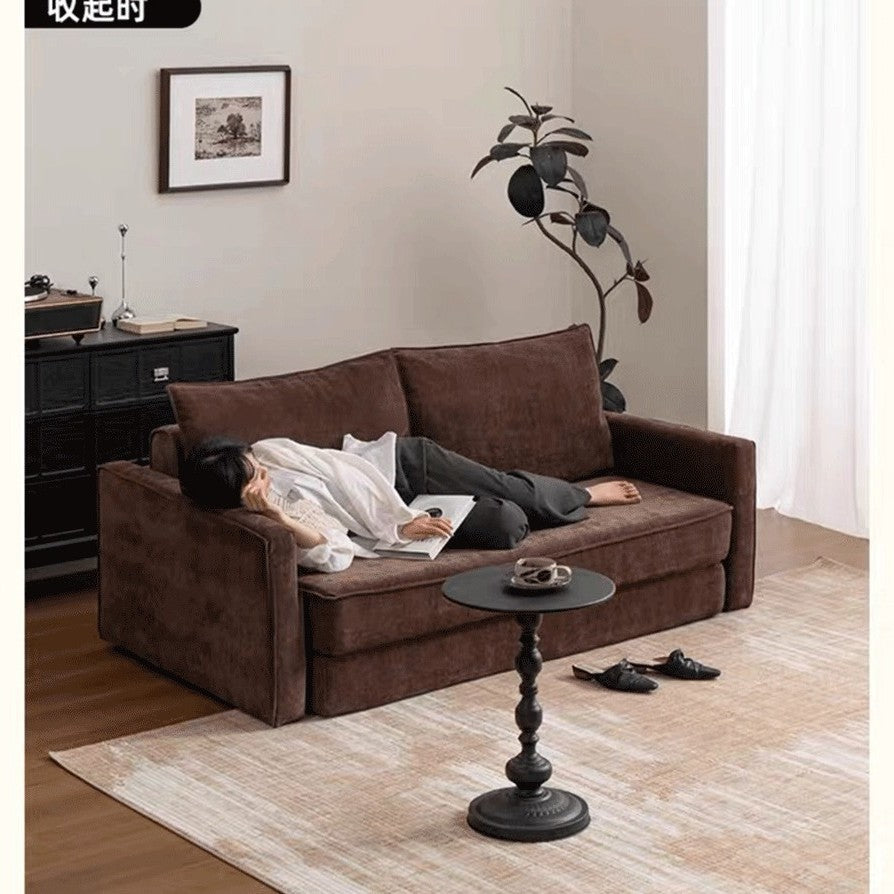 Cross-border double compression sofa bed - foldable, convertible, space-saving, modern minimalist living room sofa bed