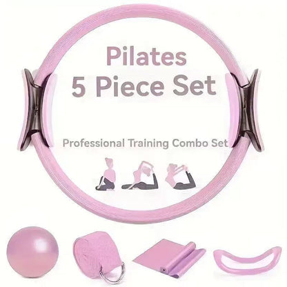 Cross-border pilates ring yoga resistance band magic circle yoga hoop fitness equipment exercise yoga ring