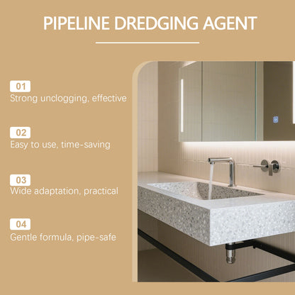 JAKEHOE pipeline dredging agent, active ingredient, deodorization, anti-blocking, maintenance and cleaning of channels, essential for daily deodorization