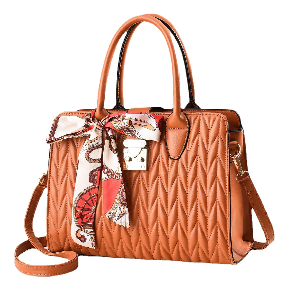 2026 winter new arrivals: trendy, fashionable, fresh, and sweet women's embossed shoulder, crossbody, and tote bag - dropshipping available