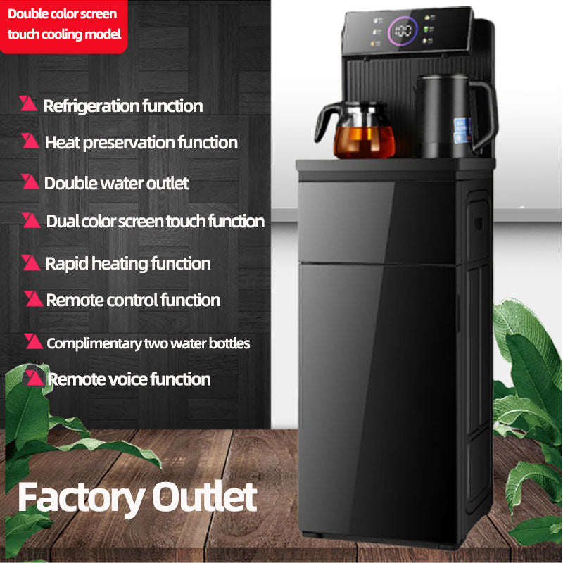 Tea bar machine cross-border new water dispenser fully automatic remote control tea bar machine with water bucket for home