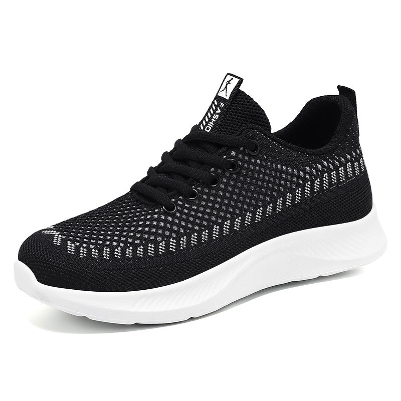Women's versatile spring mesh breathable sneakers - comfortable casual lightweight running shoes - wholesale available