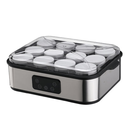 Cross-border 12-cup yogurt maker - homemade jam, ice cream, pudding, and breakfast machine - yogurt maker yogurt fermentation machine