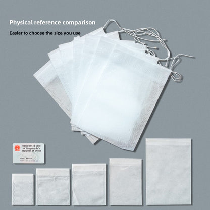 100 non-woven thread tea bags, tea bags, traditional Chinese medicine decoction bags, non-woven seasoning soup slag bags