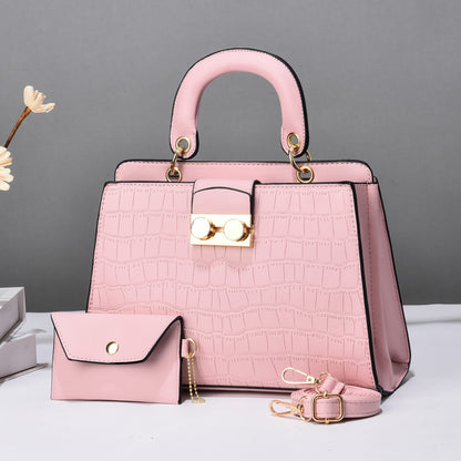New women's handbags 2024: stylish shoulder bag, fashionable embossed mother-daughter bag, crossbody, shoulder bag, and tote bag - dropshipping available