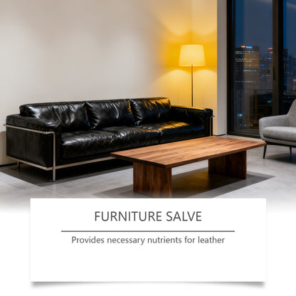 Brunizo Leather Furniture Care Cream, Leather Furniture Maintenance Clean Sofa Polish Cleaning Care Oil